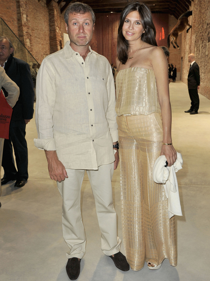 Роман Абрамович и Даша Жукова