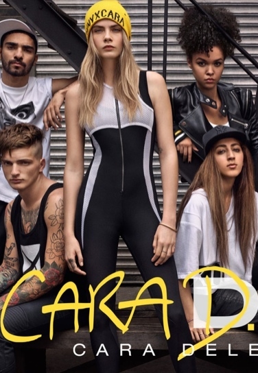 DKNY представил рекламную кампанию коллекции от Кары Делевинь