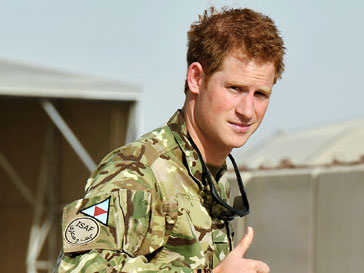 Принц Гарри (Prince Harry) был далеко от места сражения Принц Гарри (Prince Harry) был далеко от места сражения