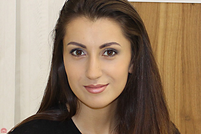 Анна Васильева, макияж до и после Анна Васильева, макияж до и после, фото