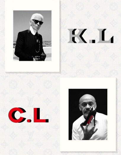 Карл Лагерфельд и Кристиан Лубутен сотрудничают с Louis Vuitton Карл Лагерфельд и Кристиан Лубутан сотрудничают с Louis Vuitton