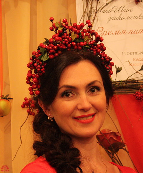 Шляпка «Русская краса», Оксана Туз Шляпка «Русская краса», Оксана Туз