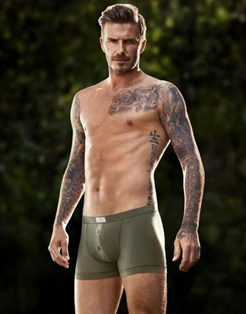 Рекламная кампания нижнего белья David Beckham for H&M весна-лето 2013