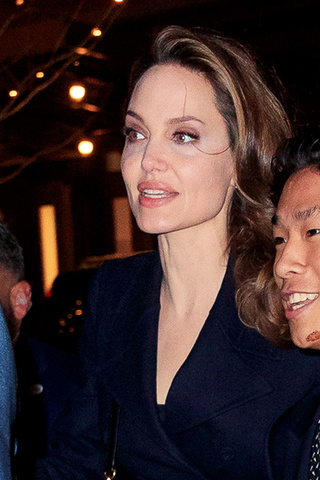 Анджелина Джоли показала синяки под глазами