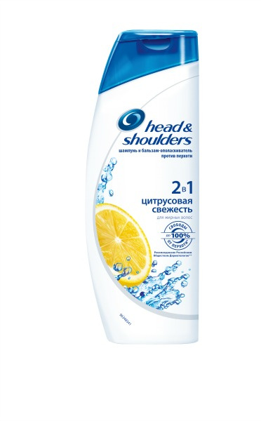Head & Shoulders «Цитрусовая свежесть» 2 в 1 Head & Shoulders «Цитрусовая свежесть» 2 в 1