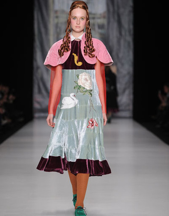Показ коллекции модного Дома «Татьяна Парфенова» осень-зима 2013/14 Mercedes-Benz Fashion Week Russia