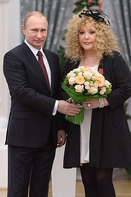 Владимир Путин и Алла Пугачева Владимир Путин и Алла Пугачева фото