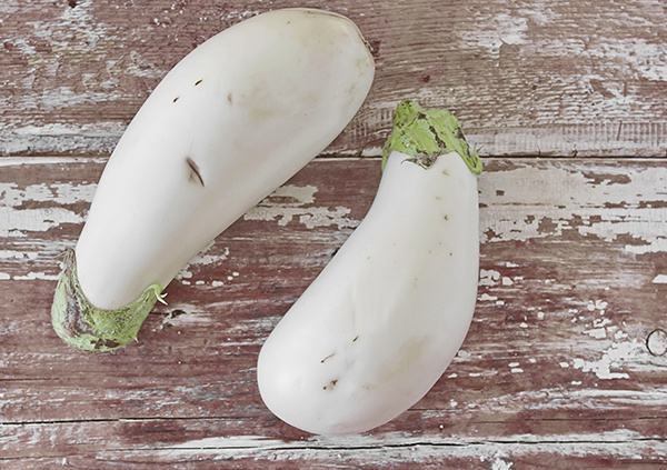 Белый баклажан новые продукты