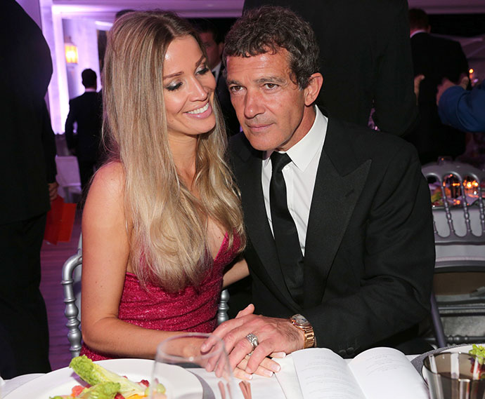 Николь Кемпел и Антонио Бандерас Николь Кемпел и Антонио Бандерас