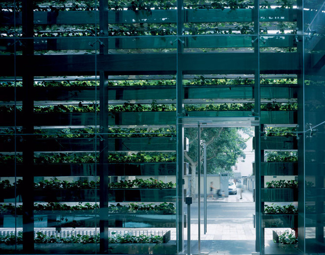 Офисное здание Z58, архитектурное бюро Kengo Kuma & Аssociates, Шанхай, 2006. Офисное здание Z58, архитектурное бюро Kengo Kuma & Аssociates, Шанхай, 2006.