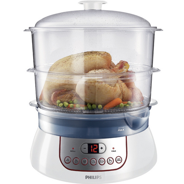 Пароварка HD9140/30 (Philips), 3 390 руб., с уникальной функцией усиления аромата Flavour Booster. Пароварка HD9140/30 (Philips), 3 390 руб., с уникальной функцией усиления аромата Flavour Booster.
