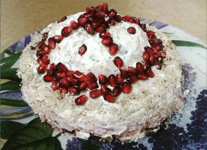 Шапка мономаха салат Шапка мономаха салат
