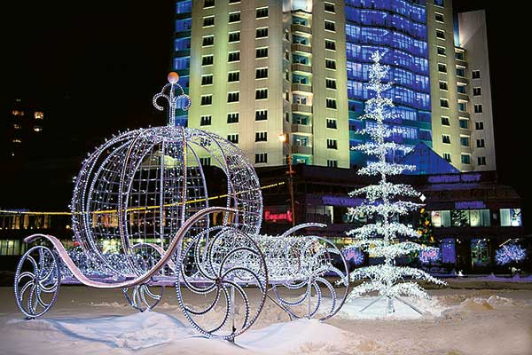 Снежные городки в Сургуте Снежные городки в Сургуте