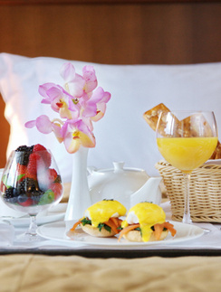 Зал фестивалей и конгрессов. Завтрак в номер в M’Istra’L Hotel & SPA