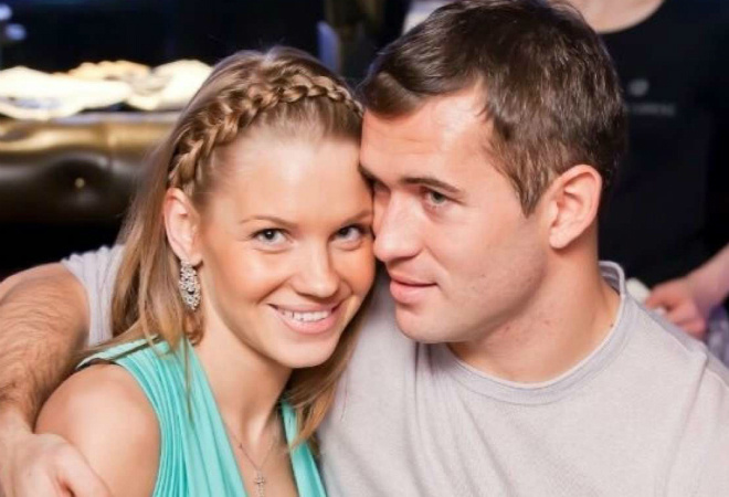 Александр Кержаков и Екатерина Сафронова Александр Кержаков и Екатерина Сафронова