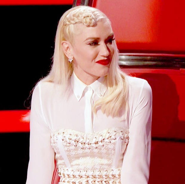 Гвен Стефани на шоу The Voice Гвен Стефани позабавила новой прической
