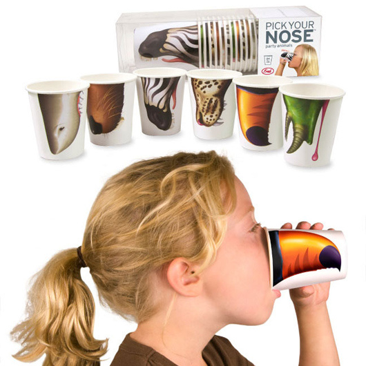 Набор стаканчиков Pick Your Nose, дизайн: Fred Набор стаканчиков Pick Your Nose, дизайн: Fred