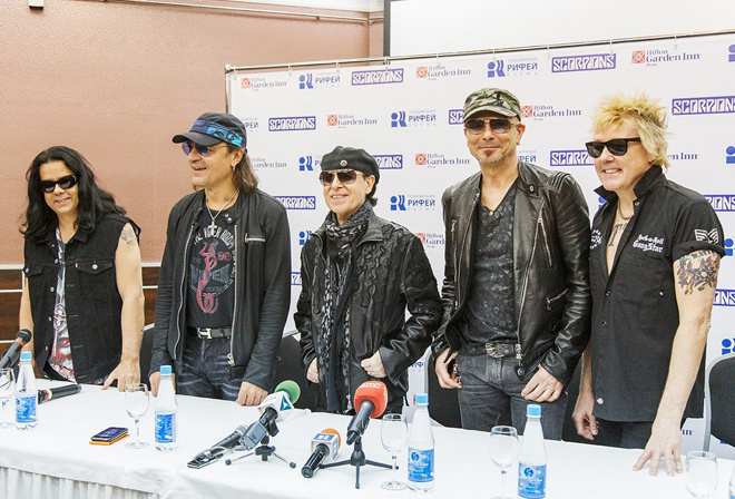 Scorpions в Перми Scorpions в Перми
