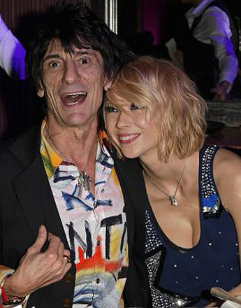 Ронни Вуд (Ronnie Wood) и Катя Иванова