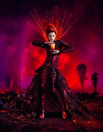 Мила Йовович (Milla Jovovich), календарь Campari на 2012 год