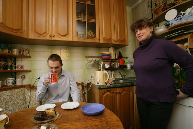 Мама Андрея Елена верила, что ее сын добьется успеха. 2010 г. Мама Андрея Елена верила, что ее сын добьется успеха. 2010 г.
