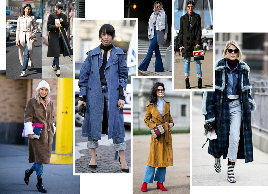С чем носить пальто оверсайз: 8 актуальных образов