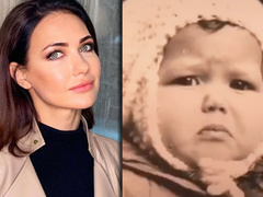 Из пухлощекого младенца в красавицу-актрису: в день 42-летия Екатерина Климова показала, как менялась с возрастом