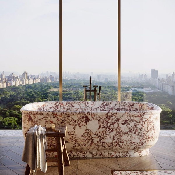 Раковины и ванны из натурального камня: 50+ примеров | myDecor