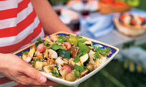 Салат с кускусом