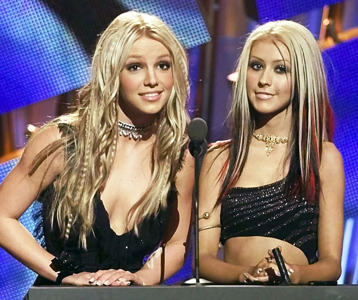 Бритни Спирс и Кристина Агилера в 2000-х