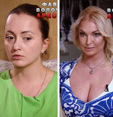 София Скиртач и Анастасия Волочкова | Источник: Кадр из программы