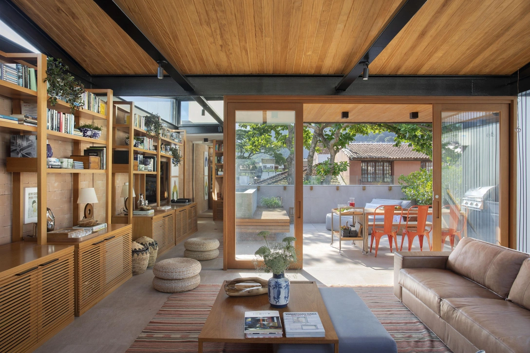 Дом в Рио-де-Жанейро. Проект Escala Arquitetura. | Источник: MCA Estúdio