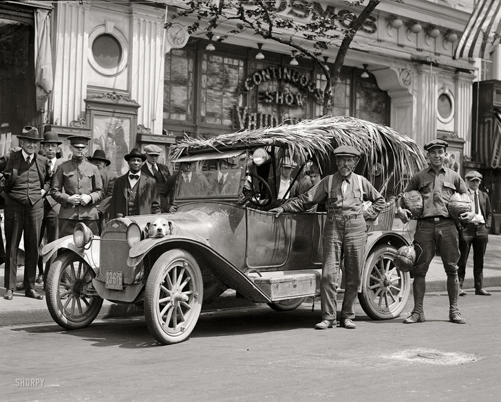 Какой была автомобильная жизнь 100 лет назад: 6 фото