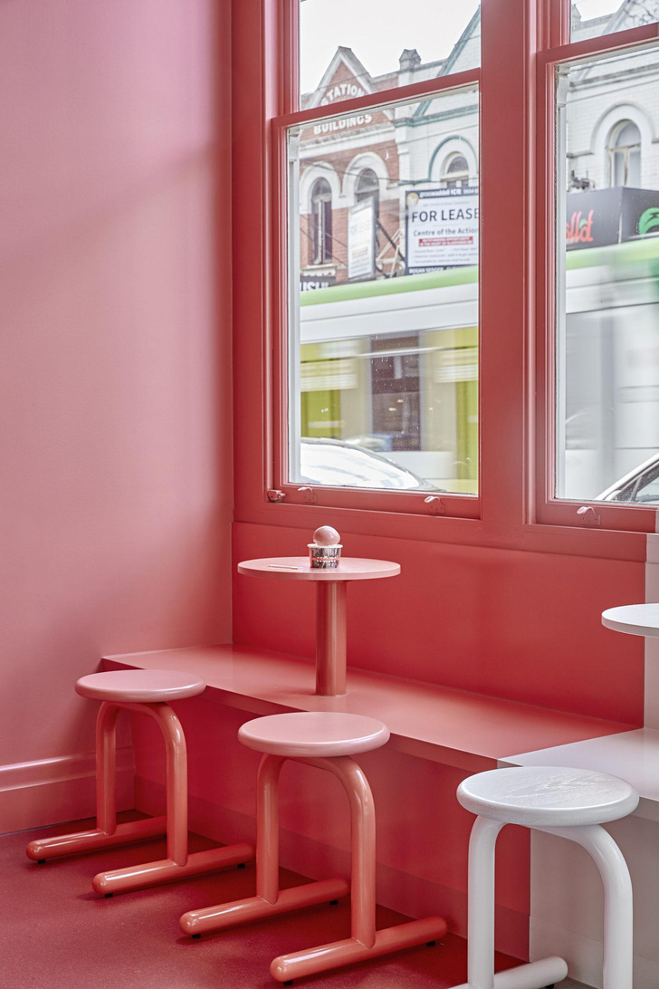 Розовая мечта: магазин мороженого Kori Ice Cream в Мельбурне
