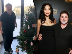 58-летний Александр Цекало радуется как ребенок, наряжая елку с молодой женой