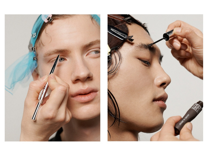 Учимся краситься у парней: мужской макияж на показе Dior