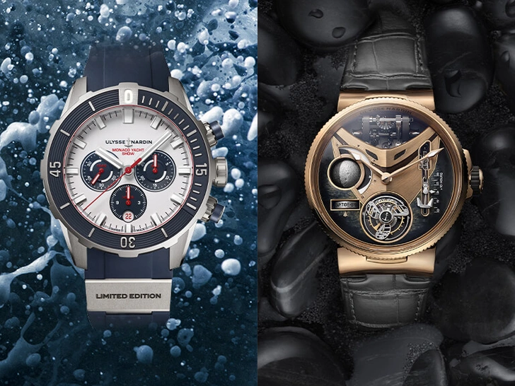 Морской характер: Ulysse Nardin представил две новые лимитированные модели | marieclaire.ru