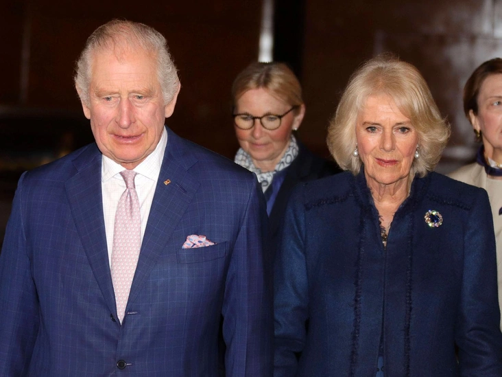 Карл III и королева-консорт Камилла в Гамбурге, 31 марта 2023