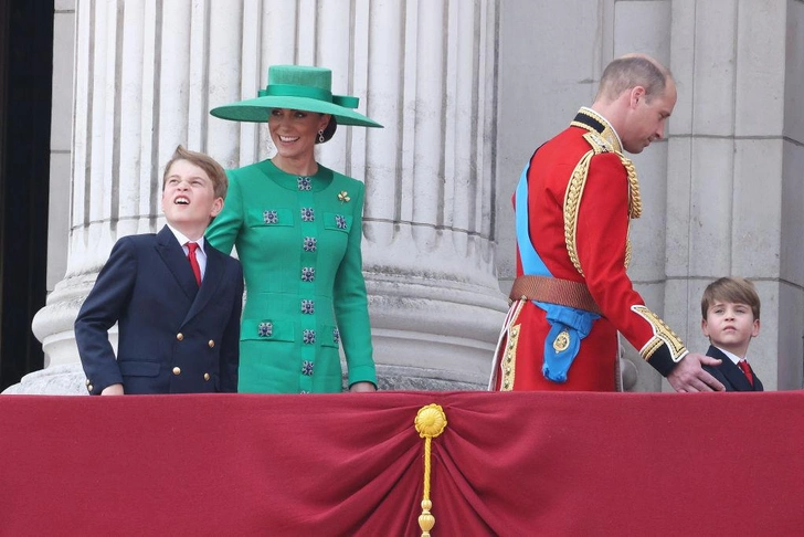 Снова всех очаровал и насмешил: принц Луи во время парада Trooping the Colour