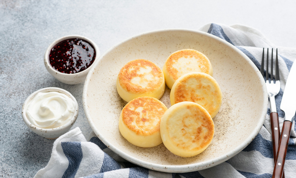 Сырники с ванильным сахаром рецепт – Украинская кухня: Завтраки. «Еда»