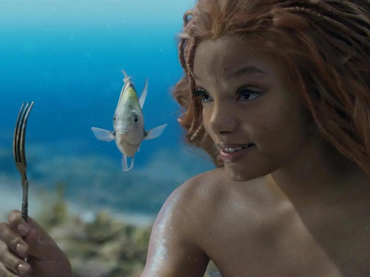 Холли Бейли в фильме «Русалочка», кадр из фильма
