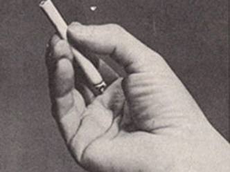 Определить характер человека по тому, как он держит сигарету (ретротест в картинках)