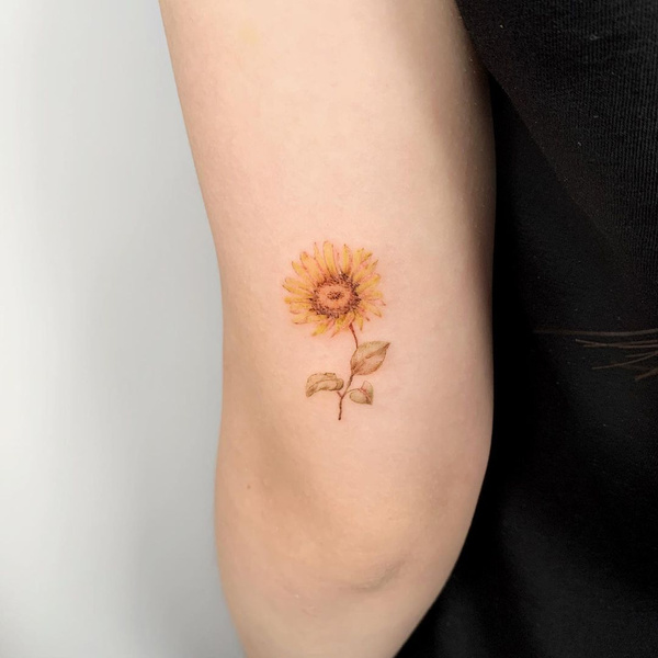 Цветочные татуировки: идеи + значения