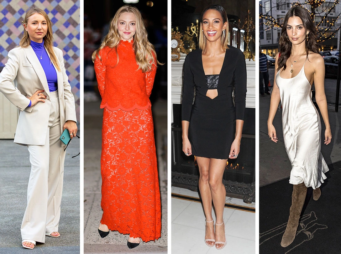 Никаких разрезов и кружева: самые неудачные наряды для новогодних корпоративов, которые нельзя носить | marieclaire.ru