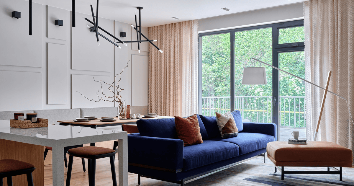 Квартира в Алма-Ате 180 м² с красивой мягкой зоной на кухне | Marie ...
