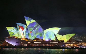 В Сиднее открылся ежегодный фестиваль света