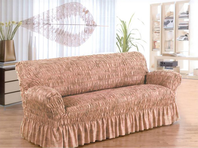 Еврочехлы на мягкую мебель диван и кресла