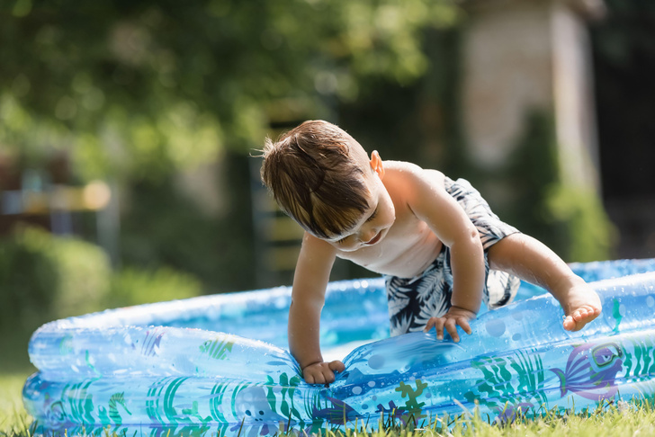 6 инфекций, которые поджидают ребенка в домашнем надувном бассейне