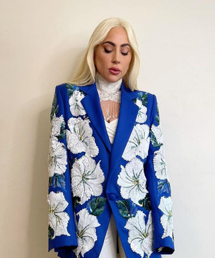 Пиджак как искусство: Леди Гага в Rodarte