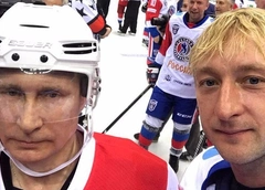 Владимир Путин сразился с Евгением Плющенко